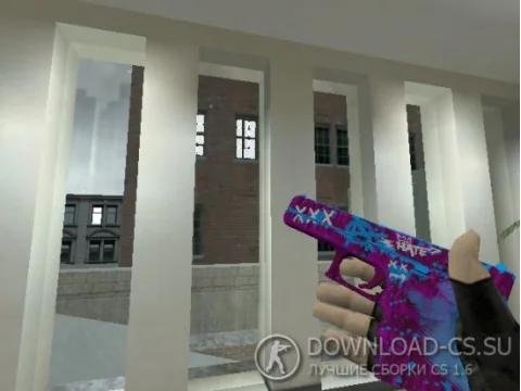 Модель HD Glock «Riot» для CS 1.6