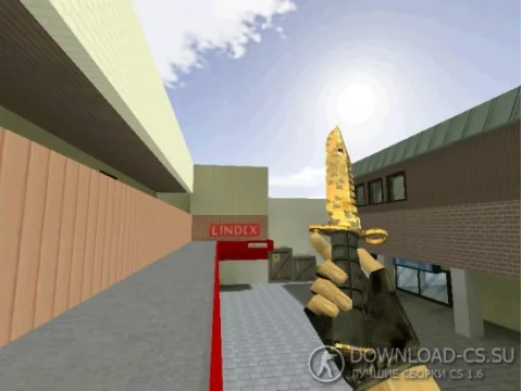 Модель ножа HD «M9 Bayonet | Reactor» для CS 1.6