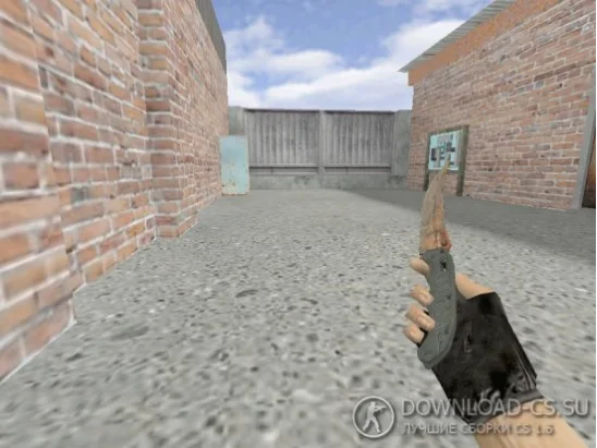 Модель ножа HD «Flip Knife | Rust and Dirt» для CS 1.6