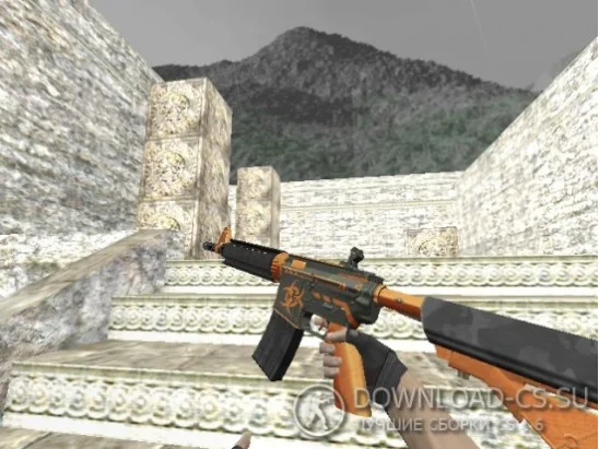 Модель HD M4A4 «Punishment Device» для CS 1.6