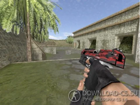 Модель Deagle «Red Tiger» для CS 1.6