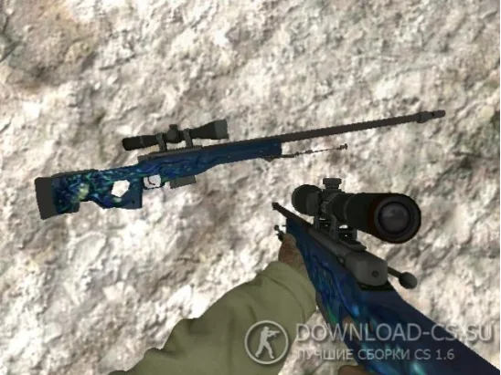 Модель AWP «Medusa — Медуза» для CS 1.6