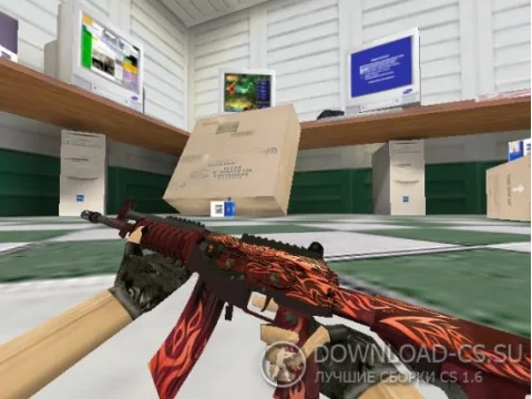 Модель HD Galil «Scorching Dragon» для CS 1.6