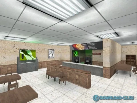 Карта de_mcdonalds_source для КС 1.6