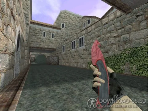 Модель ножа HD «Gut Knife | Slaughter» для CS 1.6