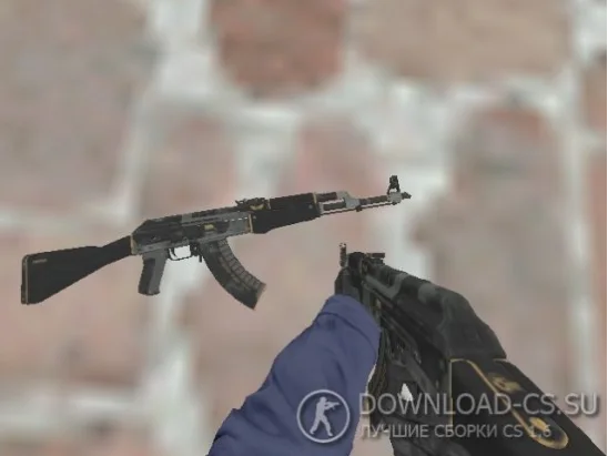 Модель AK-47 «Элитное снаряжение v2.0» для CS 1.6