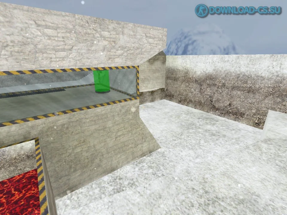 Карта deathrun_arctic для CS 1.6
