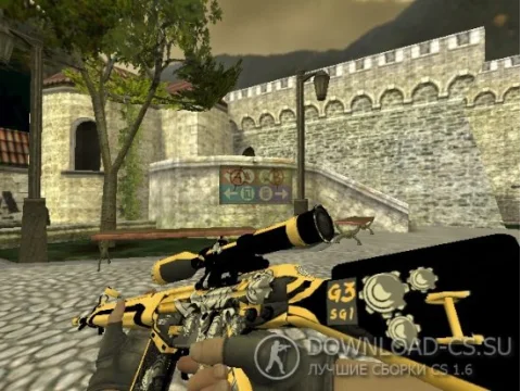 Модель HD G3SG1 «Cybernetik» для CS 1.6