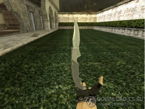 Модель ножа HD «Falchion Vanilla» для CS 1.6