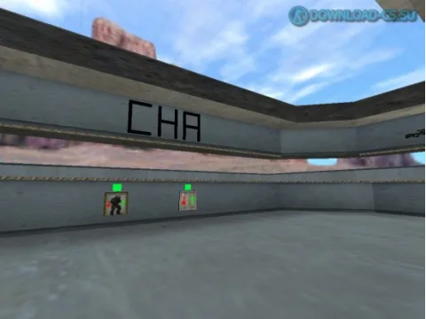 Карта aim_botz для тренировки аима в CS 1.6