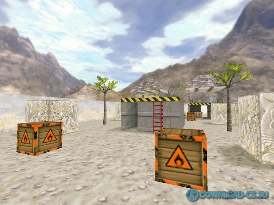 Карта gg_amaterasu_town для КС 1.6