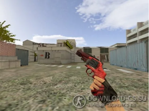 Модель HD R8 Revolver «Obsidian» для CS 1.6