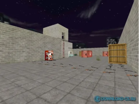 Карта fy_panet_gamers для КС 1.6