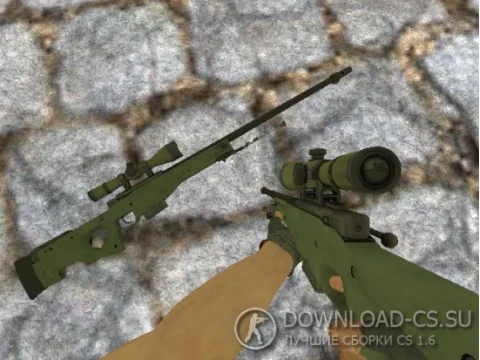 Модель AWP из CS:GO для CS 1.6