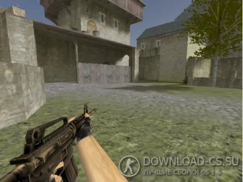 Модель M4A1 «Bronze» для CS 1.6