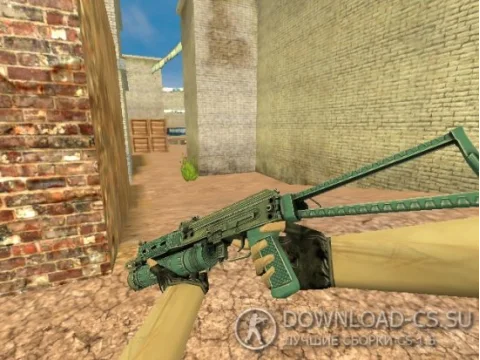 Модель HD PP-19 Bizon «Space Module» для CS 1.6