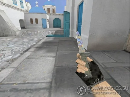 Модель ножа «Bayonet | Case Hardened» для CS 1.6