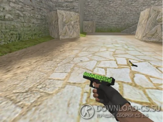 Модель Glock «Web Green» для CS 1.6