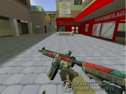 Модель M4A4 «Heroic» для CS 1.6