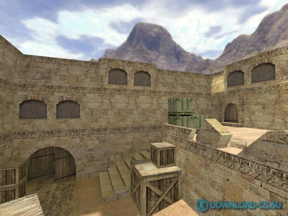 Карта de_blackdust для КС 1.6