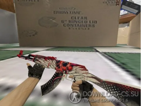 Модель HD AK-47 «The Jackal» для CS 1.6