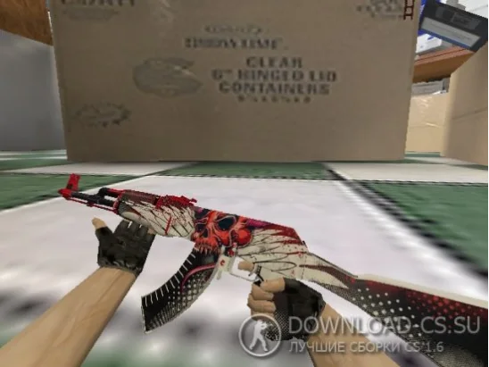 Модель HD AK-47 «The Jackal» для CS 1.6