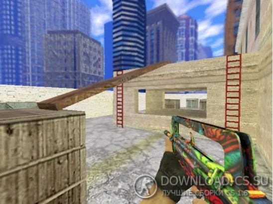 Модель Famas «Psychedelik» для CS 1.6