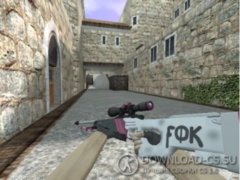 Модель HD AWP «Bloody Pink» для CS 1.6
