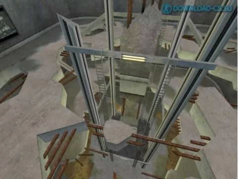 Карта gg_bside_collapse для CS 1.6