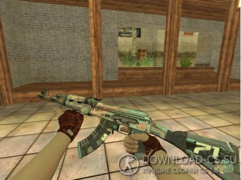 Модель HD AK-47 «Nibbler» для CS 1.6