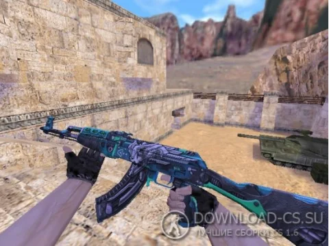 Модель HD AK-47 «Complex» для CS 1.6