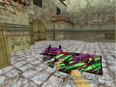 Модель HD P90 «Young Lil Karakurt» для CS 1.6