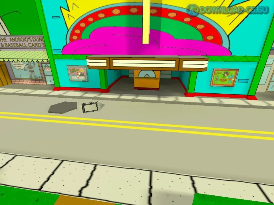 Карта de_simpsons для CS 1.6