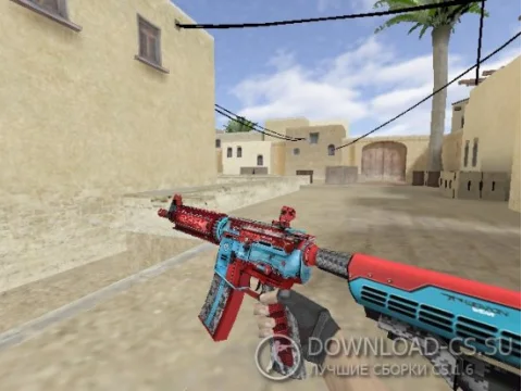 Модель HD M4A4 «Mechanical Trick» для CS 1.6
