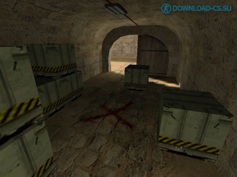 Карта awp_pf_dust для CS 1.6