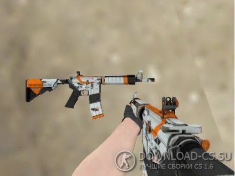 Модель M4A1 «Азимов» для CS 1.6