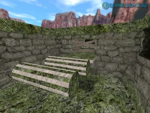 Карта deathrun_forest для CS 1.6
