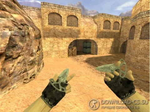 Модель ножа HD «Shadow Daggers | Damascus Steel» для CS 1.6