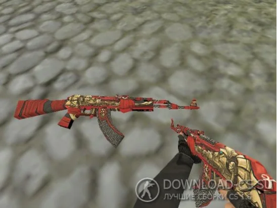Модель AK-47 «Anubis» для CS 1.6