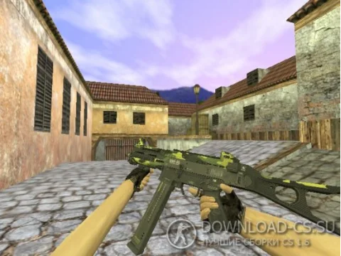 Модель HD UMP-45 «Riot» для CS 1.6