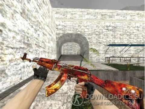 Модель HD AK-47 «Cannibal» для CS 1.6