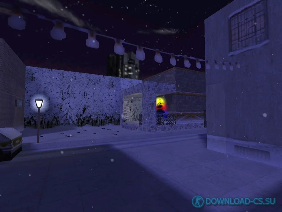 Карта fy_xmas_alley для КС 1.6