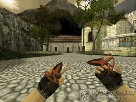 Модель ножа HD «Shadow Daggers | Nitro» для CS 1.6