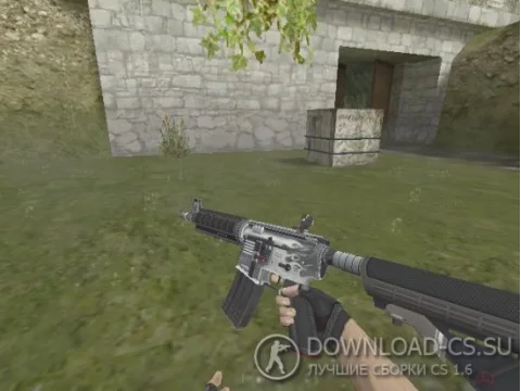 Модель HD M4A4 «Magnesium» для CS 1.6