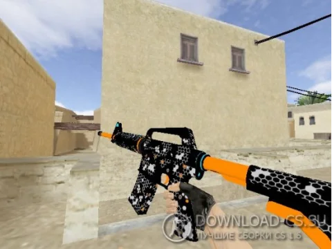 Модель HD M4A1-S «Next Technology» для CS 1.6