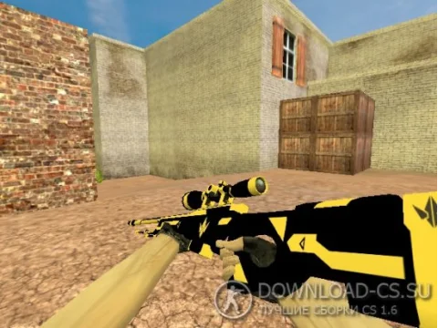 Модель HD AWP «Apparatus Lime» для CS 1.6