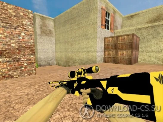 Модель HD AWP «Apparatus Lime» для CS 1.6