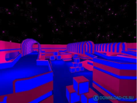 Карта gg_pink_and_blue для КС 1.6