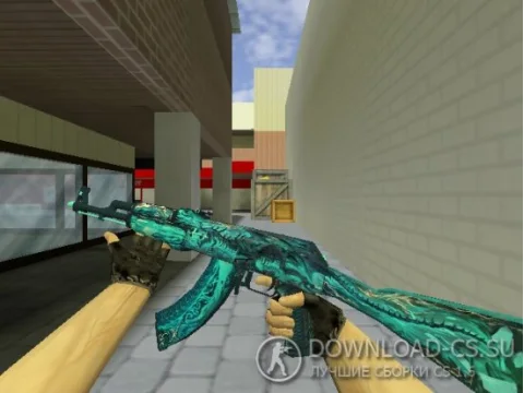 Модель HD AK-47 «Wyrm» для CS 1.6
