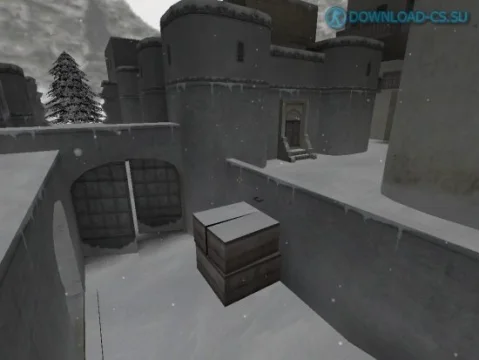 Карта de_dust2_winter из CS:GO для CS 1.6